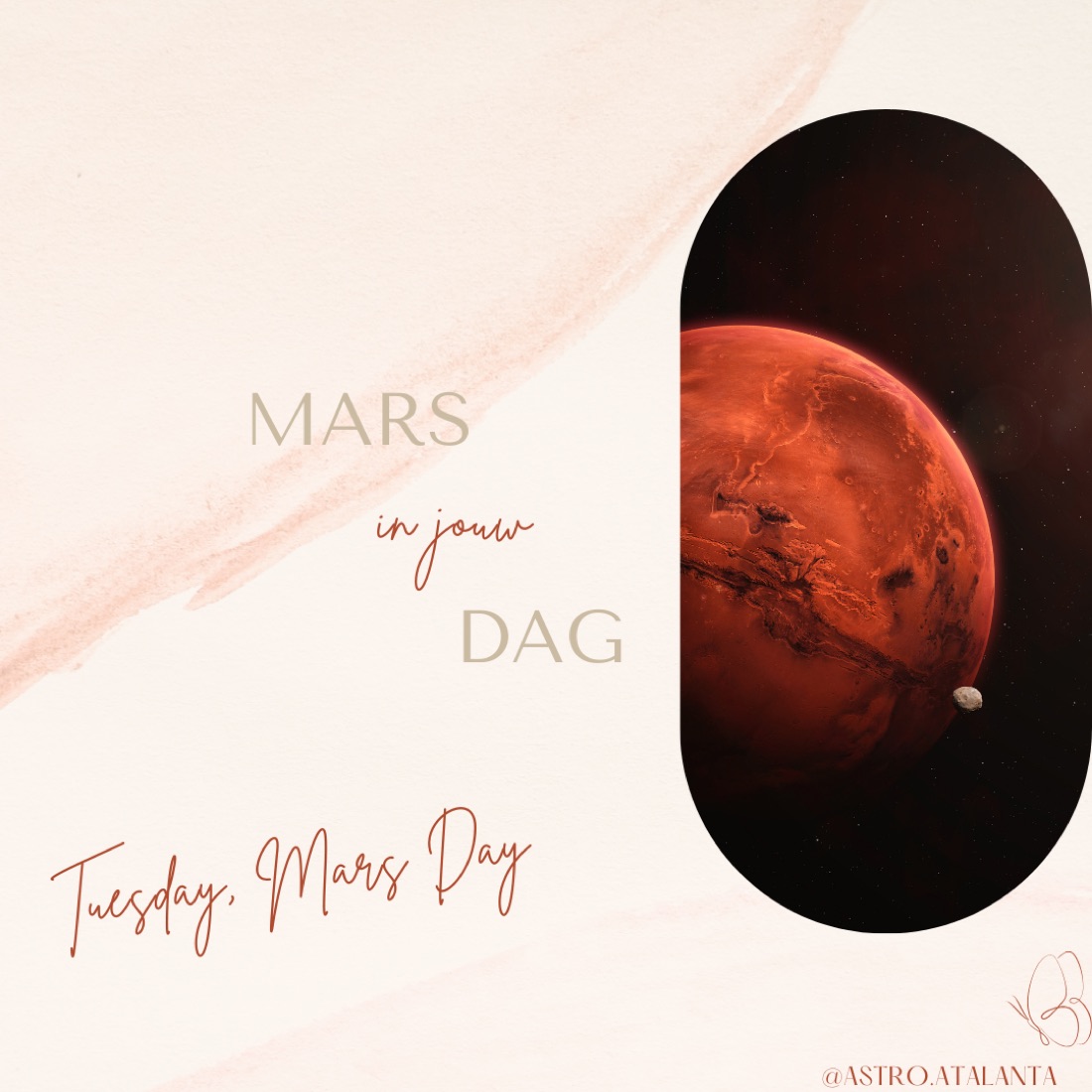 Mars: the planet of passion and strength